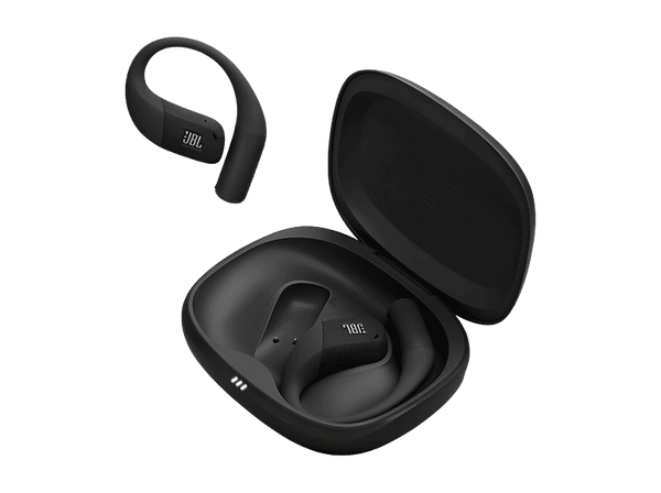 Auriculares True Wireless - JBL Endurance Zone, Autonomía 32 h, IP68, OpenSound, Negro/Gris