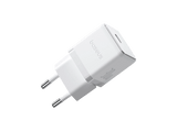 Cargador de pared - Baseus PALM, 30W, Kit con cable 60W y 100 cm, Carga ultrarrápida, Control de temperatura, Universal, Blanco
