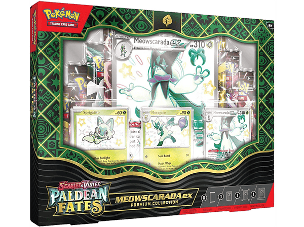 Juego - Magicbox Pokémon TCG: Scarlet & Violet. Paldean Fates Pokémon ex Premium Collection