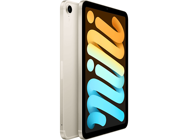 APPLE iPad mini (2021 6ª gen), 64 GB, Blanco estrella, WiFi + Cell, 8.3 , Retina, Chip A15 Bionic, iPadOS