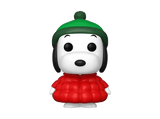 Figura Funko Pop! - Television: Peanuts - Snoopy in coat (Chase), 9 cm, Vinilo