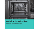 Horno - Siemens HB574AER3, IQ300, Multifunción, Pirolítico, 71 l, 60 cm, HumidClean, perfectCooking 3D, Inox