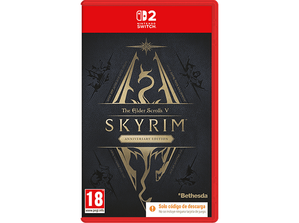 Nintendo Switch 2 The Elder Scrolls V: Skyrim Anniversary Edition (Código de descarga)