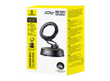 Soporte de móvil para coche - Baseus PrimeTrip VC2 Flex, Ventosa ultrapotente, Rotación 360º, Con brazos de amortiguación, Universal, Negro Cluster