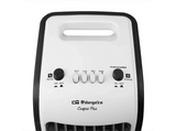 Climatizador evaporativo - Orbegozo AIR 38, 80 W, 3 Velocidades, Depósito de 3.5 l, Con ruedas, Negro y Blanco