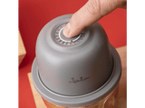 Mini picadora - Jata JEPC1207, 30W, Recipiente 430 ml, Diseño Inalámbrico, Gris