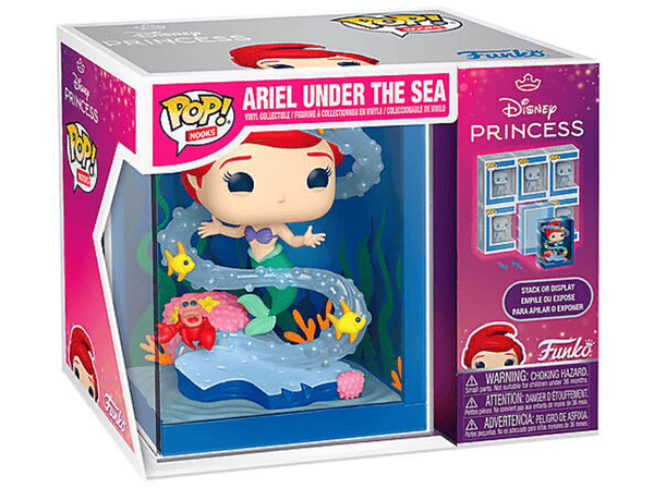 Figura Funko Pop! - La Sirenita: Ariel under the Sea, 10 cm, Vinilo