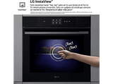 Horno a vapor - LG WS9D7672WM, Multifunción, Pirolítico, 76 l, 59.2 cm, Cristal negro mate