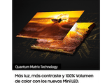 TV Neo QLED 43 - Samsung TQ43QN90CATXXC, Neo QLED 4K, Neural Quantum Processor 4K, Smart TV, DVB-T2 (H.265), Carbón Silver