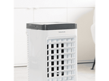 Climatizador evaporativo - Taurus Snowfield 5, 60 W, Enfría, Ventila y humidifica, Depósito de 5 L, 3 velocidades, oscilación, mando, Blanco