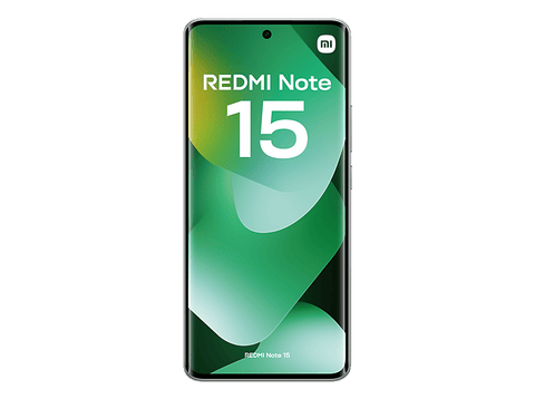 Móvil - Xiaomi Redmi Note 15, Verde bosque, 256 GB, 8 GB RAM, 6.77