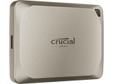 Disco duro SSD externo 4 TB - Crucial X9 Pro for Mac Portable SSD, Velocidad de lectura y escritura 1050 MB/s, Plug-and-Play, Beige