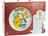 Pack Merchandising - Sherwood Set vajilla infantil Pokémon, Plato+Cuenco+Taza