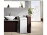 Lavadora carga superior - ELECTROLUX EN6T4722NF, 7 kg, 1200 rpm, 14 programas, SensiCare, Blanco