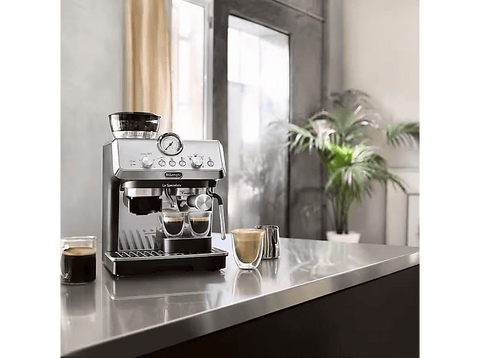 Cafetera express - De'Longhi La Specialista Arte EC9155.MB, 15bar, 1400W, 2 Tazas, 8 Ajustes molienda, 3 Niveles temperatura infusión,Negro metalizado