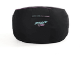 Puff gaming - Woxter Stinger, Tela hidrófuga, Doble costura seguridad, Cremallera seguridad, Múltiples compartimentos, Black & Blue