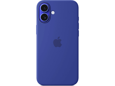 Apple Funda de silicona con MagSafe para iPhone 16 Plus, Azul ultramar