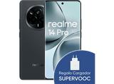 Móvil - realme 14 Pro, Gris, 256 GB, 8 GB RAM, 6.77 De visión Curva, 120 Hz, MediaTek Dimensity 7300E, 6000 mAh