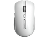 Ratón inalámbrico - Rapoo 7200M, Inalámbrico, Bluetooth, 1600 PPP, Blanco