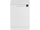 Lavavajillas - Beko DVN05320W, 13 servicios, 5 programas, 60 cm, WaterSafe™, Blanco