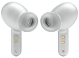 Auriculares True Wireless - JBL Live Pro 2, De botón, BT 5.2, Hasta 40 horas, IPX5, Plata + Estuche de carga