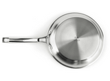 Sartén - Jata Hogar HSAR2118, 18 cm, Acero inoxidable, Fondo difusor Full Induction, Inox