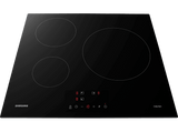 Placa inducción - Samsung NZ63M3NM1BB/UR,  3 zonas, 28cm, Power Boost, 59cm, Negro