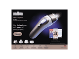 Depiladora IPL - Braun Luz Pulsada Smart Skin i·Expert PL7431, Depilación en casa, Con App e IA, SmartSkinProtect, Cabezal Smart Flex + 3 cabezales