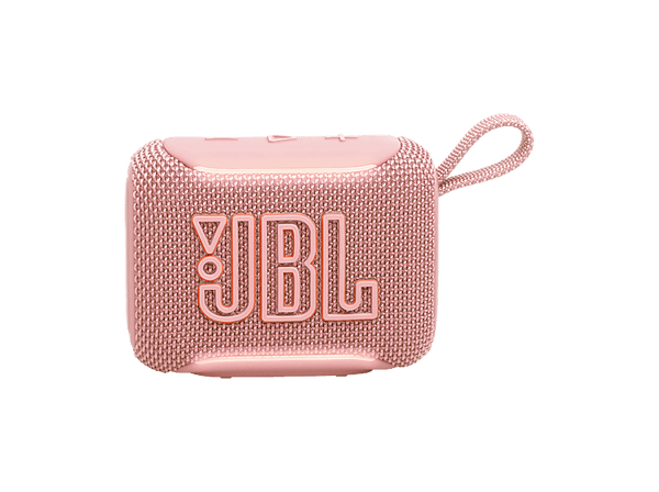 Altavoz bluetooth - JBL Go 5, 4.8 W, Bluetooth, Autonomía 10 horas, Iluminación ambiental, IP68, Rosa