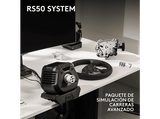 Volante - Logitech G RS50 System, Base accionamiento 8 N�<br/>m, RS Wheel Hub con 13 botones y RS Round Wheel 11″, Trueforce, Force Feedback, PS-PC, Negro