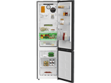 Frigorífico combi - Beko B7RCNE408HXBR, NeoFrost Dual Cooling, 203.5 cm, 355 l, Gris
