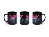 Taza - Pyramid League of Legends - Jinx, 350 ml, Negro