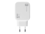 Cargador móvil - CellularLine ROLL, Retráctil, 30 W, Tipo C, Universal, Blanco