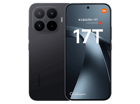 Móvil - Xiaomi 17T, Negro, 256GB, 12GB RAM, 6.59