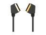 Cable euroconector - ISY IHD-9042, Scart - Scart, 1.5 m, Negro
