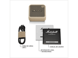 Altavoz inalámbrico - Marshall WILLEN II, 38 W, Bluetooth, Autonomía 17 h, Micrófono, Cream