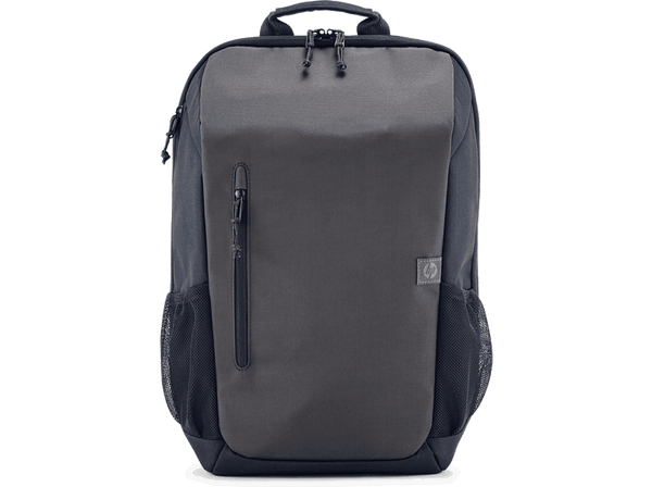 Mochila para portátiles - HP Travel de 15.6" , 18 L ampliable a 21L, Resistente al agua, Cremallera + candado, Gris