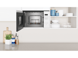 Microondas integrable - Balay 3CG5172B2, Grill, 800W, 20 L, 5 potencias, Control deslizante, Aquálisis, Blanco
