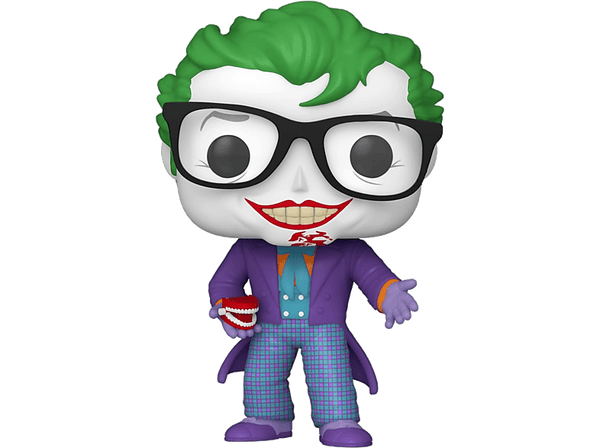 Figura Funko Pop! - Batman 85th Aniversary: The Joker with Teeth, Vinilo, 10 cm