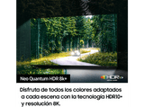 TV Neo QLED 65 - Samsung TQ65QN800CTXXC, Neo QLED 8K, Neural Quantum Processor 8K, Smart TV, DVB-T2 (H.265), Titan Black