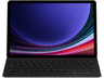 Funda tablet - Samsung  Book Cover Keyboard Slim (AI Key), compatible con Galaxy Tab S9/S9 FE, AI Assistant, 12.4", Negro