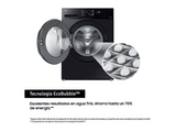 Lavadora carga frontal - Samsung WW80CGC04DABEC, 8kg, 1400 rpm, EcoBubble™, WiFi, Negro