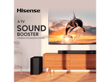 Barra de sonido - Hisense HS3100, Subwoofer Inalámbrico 6.5, Dolby Audio & DTS Virtual:X, 480 W, Negro