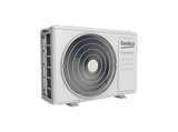 Aire acondicionado Split 1 x 1 - Beko BEHPP 240/BEHPP 241, WiFi, Función Deshumidificar, Turbo, Blanco
