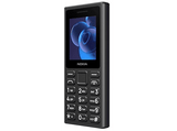 Móvil - Nokia 105, Negro, 4 MB, 1000 mAh, S30+, 2 Pantalla QQVGA, Dual SIM, Radio FM, Botones Grandes