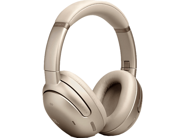 Auriculares inalámbricos - JBL Tour One M3, Circumaurales, Bluetooth, 70h Autonomía, 8 Micrófonos, Crema