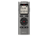 Grabadora de voz - Philips DVT1170, 8 GB, Micrófono de 360°, Pantalla LCD 1.34 ", Formato PCM (WAV) , Funciona con pilas AAA, Plata