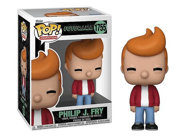 Figura Funko Pop! - Futurama: Philip J. Fry, Vinilo, 10 cm