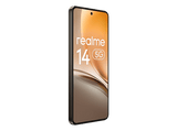 Móvil - realme 14 5G, Titanium, 256 GB, 12 GB, 6.67 AMOLED 120 Hz, Snapdragon 6 Gen 4, 6000 mAh