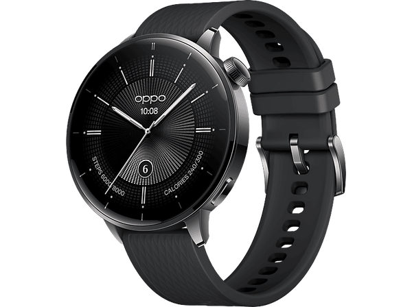 Reloj deportivo - OPPO Watch X2 Mini, 335 mm, 130mm-210mm, Acero inoxidable, +100 Modos Depotivos, Color OS Watch 7.0 + Wear OS 5.0, 5ATM, Negro